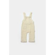 Set bluza si salopeta, Winter muselin, 100% bumbac - Stone, BabyCosy (Marime: 6-9 luni) JEMBC-CSYM7045-6