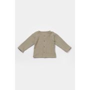 Set bluza si salopeta, Winter muselin, 100% bumbac - Verde, BabyCosy (Marime: 6-9 luni) JEMBC-CSYM7046-6