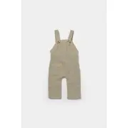 Set bluza si salopeta, Winter muselin, 100% bumbac - Verde, BabyCosy (Marime: 9-12 luni) JEMBC-CSYM7046-9