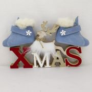Ghetute Bleu cu blanita BIT X-mas - FOXBTX2565