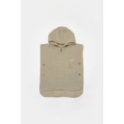 Prosop plaja - poncho copii din muselina absorbanta, Verde, BabyCosy JEMBC-CSYM7055