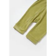 Salopeta Elefant cu maneca lunga din 80%bumbac organic si 20% poliester - Verde, BabyCosy (Marime: 12-18 Luni) JEMBC-CSYK6053-12