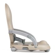 Scaun De Masa Cam   Smarty, Inaltime Ajustabila, Varsta 6-36 Luni, Pliabil, Centura De Siguranta In 3 Puncte, Gri Pjb9363328
