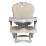 Scaun De Masa Cam   Smarty, Inaltime Ajustabila, Varsta 6-36 Luni, Pliabil, Centura De Siguranta In 3 Puncte, Gri Pjb9363328