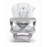 Scaun De Masa Cam   Smarty Pop, Inaltime Ajustabila, Varsta 6-36 Luni, Pliabil, Centura De Siguranta In 3 Puncte, Bej Pjb9323339