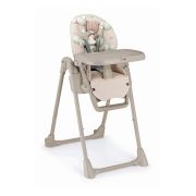 Scaun De Masa Multifunctional Pentru Bebelusi Si Copii, Cam   Pappananna, Inaltime Ajustabila, Varsta 6-36 Luni, Pliabil, Centura De Siguranta In 5 Puncte, Depozitare, Bej Pjb9225312