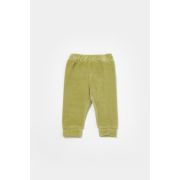 Set bluzita si pantaloni Elefant, 80%bumbac organic si 20% poliester - Verde, BabyCosy (Marime: 3-6 Luni) JEMBC-CSYK6048-3