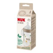 Biberon Nuk for Nature PP 260 ml, Control Temperatura, Tetina Silicon M, Crem ERFMAR-N9570