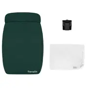 Lionelo - Carucior sport Annet Plus, De la nastere, Cu accesorii si capotina XXL reglabila, 0 - 22 Kg, Conform cu standardele europene de securitate EN1888-1 si EN1888-2, Verde BYNLO-ANNET_PLUS_GREEN_FOREST