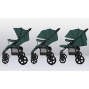 Lionelo - Carucior sport Annet Plus, De la nastere, Cu accesorii si capotina XXL reglabila, 0 - 22 Kg, Conform cu standardele europene de securitate EN1888-1 si EN1888-2, Verde BYNLO-ANNET_PLUS_GREEN_FOREST