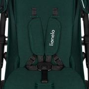 Lionelo - Carucior sport Annet Plus, De la nastere, Cu accesorii si capotina XXL reglabila, 0 - 22 Kg, Conform cu standardele europene de securitate EN1888-1 si EN1888-2, Verde BYNLO-ANNET_PLUS_GREEN_FOREST