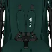 Lionelo - Carucior sport Annet Plus, De la nastere, Cu accesorii si capotina XXL reglabila, 0 - 22 Kg, Conform cu standardele europene de securitate EN1888-1 si EN1888-2, Verde BYNLO-ANNET_PLUS_GREEN_FOREST