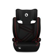 Lionelo - Scaun auto, Hugo i-Size, Universal, Orientare in directia sensului de mers, Reglabil, Conform standardului de securitate R129, 100-150 cm, 4-12 ani, Rosu BYNLO-HUGO_I-SIZE_SPORTY_BLACK_RED