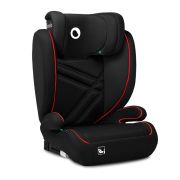 Lionelo - Scaun auto, Hugo i-Size, Universal, Orientare in directia sensului de mers, Reglabil, Conform standardului de securitate R129, 100-150 cm, 4-12 ani, Rosu BYNLO-HUGO_I-SIZE_SPORTY_BLACK_RED