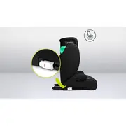 Lionelo - Scaun auto, Hugo i-Size, Universal, Orientare in directia sensului de mers, Reglabil, Conform standardului de securitate R129, 100-150 cm, 4-12 ani, Rosu BYNLO-HUGO_I-SIZE_SPORTY_BLACK_RED