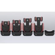Lionelo - Scaun auto, Hugo i-Size, Universal, Orientare in directia sensului de mers, Reglabil, Conform standardului de securitate R129, 100-150 cm, 4-12 ani, Roz BYNLO-HUGO_I-SIZE_PINK_BABY