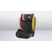 Lionelo - Scaun auto, Hugo i-Size, Universal, Orientare in directia sensului de mers, Reglabil, Conform standardului de securitate R129, 100-150 cm, 4-12 ani, Roz BYNLO-HUGO_I-SIZE_PINK_BABY