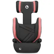 Lionelo - Scaun auto, Hugo i-Size, Universal, Orientare in directia sensului de mers, Reglabil, Conform standardului de securitate R129, 100-150 cm, 4-12 ani, Roz BYNLO-HUGO_I-SIZE_PINK_BABY