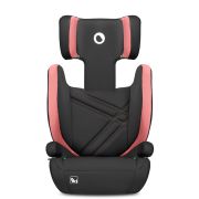 Lionelo - Scaun auto, Hugo i-Size, Universal, Orientare in directia sensului de mers, Reglabil, Conform standardului de securitate R129, 100-150 cm, 4-12 ani, Roz BYNLO-HUGO_I-SIZE_PINK_BABY