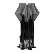 Lionelo - Tarc de joaca Roel, Pliere ultra-compacta, Conform cu standardul europeane de securitate EN12227, Multicolor BYNLO-ROEL_GREY_MULTICOLOR