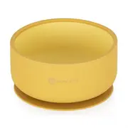 Petite&Mars - Bol Take&Match, Cu ventuza, Silicon, Fara BPA, 450 ml, 6 luni+, Galben BYN718819