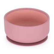 Petite&Mars - Bol Take&Match, Cu ventuza, Silicon, Fara BPA, 450 ml, 6 luni+, Roz BYN718820