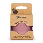 Petite&Mars - Canuta Take&Match, Fara maner, Silicon, Fara BPA, 360 ml, 6 luni+, Roz BYN716820