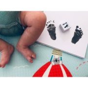 Petite&Mars - Cerneala pentru amprente mulaj, Utilizare multipla, Baby Dab, Unisex, Gri BYN90019