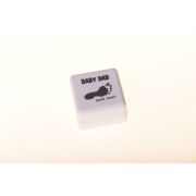 Petite&Mars - Cerneala pentru amprente mulaj, Utilizare multipla, Baby Dab, Unisex, Gri BYN90019
