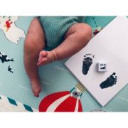 Petite&Mars - Cerneala pentru amprente mulaj, Utilizare multipla, Baby Dab, Unisex, Gri BYN90019