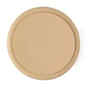 Petite&Mars - Farfurie compartimentata Take&Match, Rotunda, Cu ventuza si 3 compartimente, Silicon, Fara BPA, 500 ml, 6 luni+, Bej BYN715818