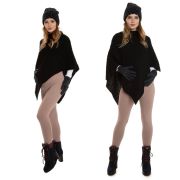 Qmini - Colanti pentru gravide, Cu talie speciala, Din 95% bumbac si 5% spandex, Pentru perioada rece, Beige, Masura XL BYNQM_Legginsclassic line_XL_B