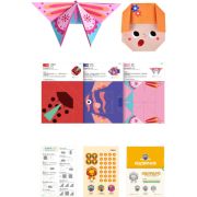 Set Origami Nivel Intermediar 50 fise Mideer MD2089 BBJMD2089_Initiala