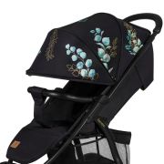 Lionelo - Carucior sport Annet Plus, Editie limitata, De la nastere, Cu accesorii si capotina XXL reglabila, 0 - 22 Kg, Conform cu standardele europene de securitate EN1888-1 si EN1888-2, Negru BYNLO-ANNET_PLUS_GOLDEN_MOMENTS