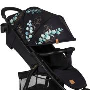 Lionelo - Carucior sport Annet Plus, Editie limitata, De la nastere, Cu accesorii si capotina XXL reglabila, 0 - 22 Kg, Conform cu standardele europene de securitate EN1888-1 si EN1888-2, Negru BYNLO-ANNET_PLUS_GOLDEN_MOMENTS