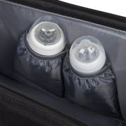 Lionelo - Geanta pentru mamici Ida Cu multiple compartimente, Negru BYNLO-IDA_BLACK_ONYX
