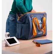 Lionelo - Geanta pentru mamici Ida Cu multiple compartimente, Negru BYNLO-IDA_BLACK_ONYX