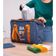 Lionelo - Geanta pentru mamici Ida Cu multiple compartimente, Negru BYNLO-IDA_BLACK_ONYX