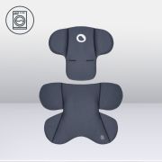 Lionelo - Soica auto i-Size Astrid, Include baza Isofix, 0-13 Kg, 40-87 cm, Cu maner si capotina reglabile, Cu protectie laterala avansata, Salteluta confortabila , Conform cu R129, Negru/Gri BYNLO-ASTRID_I-SIZE_BLACK_GREY+BASE_BLACK