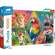 PUZZLE TREFL 1000 ANIMALE EXOTICE VIV10671