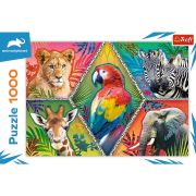 PUZZLE TREFL 1000 ANIMALE EXOTICE VIV10671