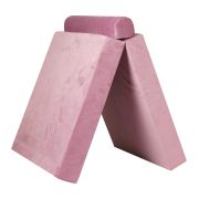 Playset Modular Canapea Premium Velvet Spuma ,   Roz Pjbsdp02ie