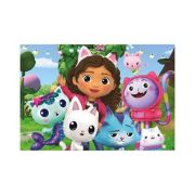 Puzzle - casa de papusi a lui gabby (24 piese)