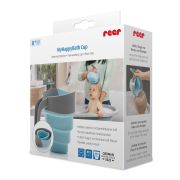 Cana pliabila pentru clatit si spalat parul bebelusului MyHappyBath Cup, fara BPA, 0+ luni, Reer 76082