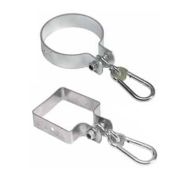 Colier rotund cu carlig pentru leagan - 120mm kb810002005001