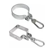 Colier rotund cu carlig pentru leagan - 120mm kb810002005001