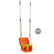 Leagan baby seat luxe culoare: orange/lime green, franghie pp 10 kb131001007002