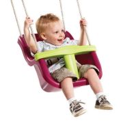 Leagan baby seat luxe culoare: rosu/galben, franghie: pp 10 kb131001001001