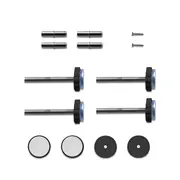 Lionelo - Poarta de siguranta prin presiune Truus Slim, 105 cm, Conform cu standardul europeane de securitate EN1930, Gri/Natur BYNLO-TRUUS_SLIM_GREY_GRAPHITE