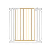 Lionelo - Poarta de siguranta prin presiune Truus Slim, 105 cm, Conform cu standardul europeane de securitate EN1930, Gri/Natur BYNLO-TRUUS_SLIM_WHITE_NATURAL